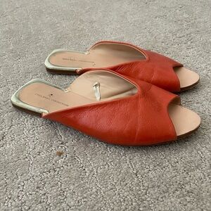 Zara Basic Collection Orange Sandals